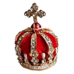 Figur Krone Royal Dansk Monarki - Danish Royal Monarchy 