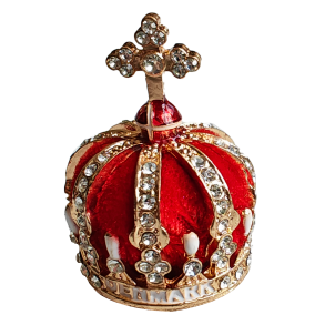 Figur Krone Royal Dansk Monarki - Danish Royal Monarchy 