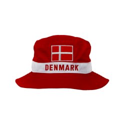 Bllehat Denmark Med Danneborg Flag Applikation