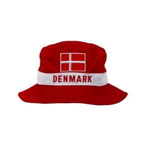 Bllehat Denmark Med Danneborg Flag Applikation