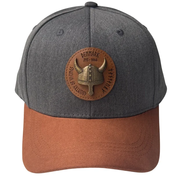 Caps/Kasket  Vikingehjelm Metal Emblem