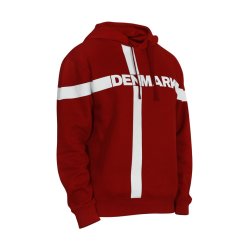 Hoodie - Sweatshirt Httetrje Dannebrog - kologisk Bomuld