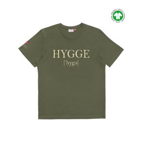 T-Shirt Hygge Grn - 100% Organisk Kmmet Bomuld S-XXL