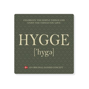 Bordskner / Coaster Hygge Grn - Keramisk Med Kork Bund