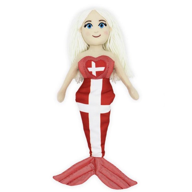 Dukke Bamse Havfrue Danmark