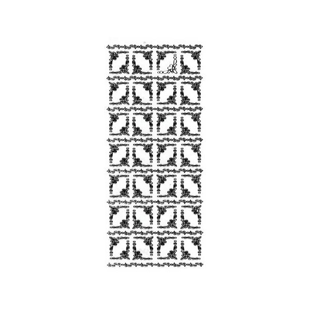 Stickers Peel Of Hjrner Guld - 0045