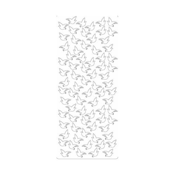 Stickers Peel Off Duer Guld 