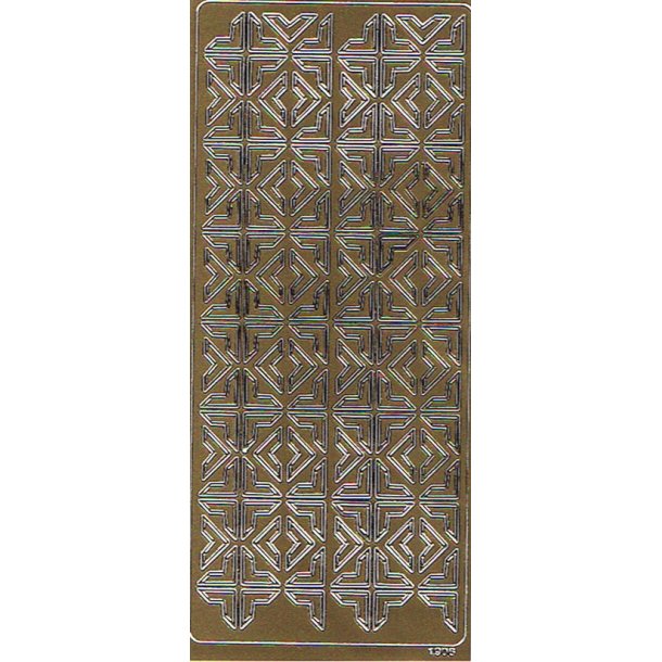 Stickers Peel Of Hjrner Guld - 1906