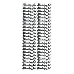 Stickers Peel Off - Gldelig Jul Guld - 6651