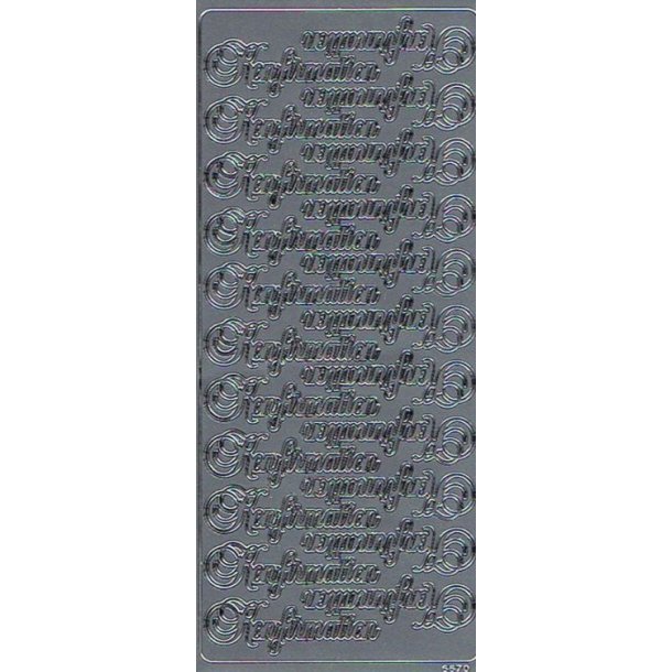 Stickers Peel Of Konfirmation Slv