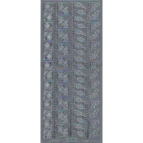 Stickers Peel Of Jul Hjrner Slv - 980