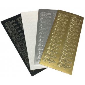 Stickers Peel Of Tillykke 