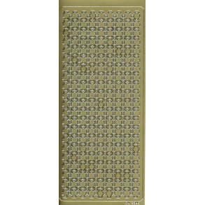 Stickers Peel Of Bort / Kant Guld 