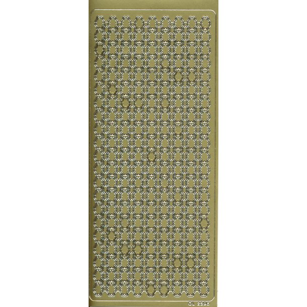 Stickers Peel Of Bort / Kant Guld 