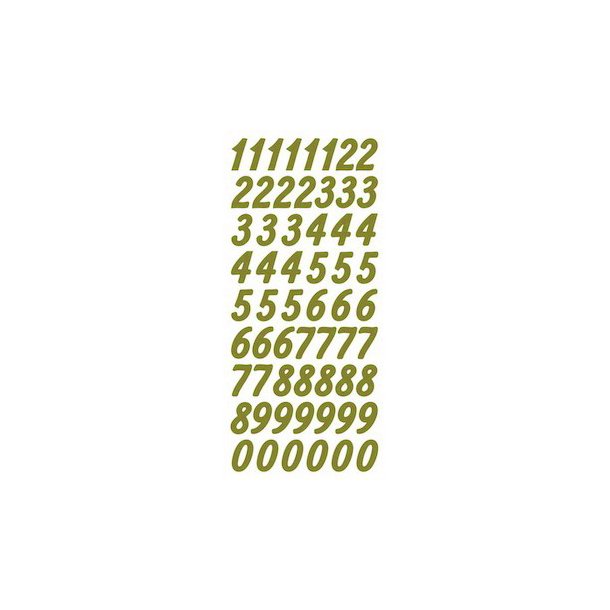 Stickers Peel Of Tal Guld