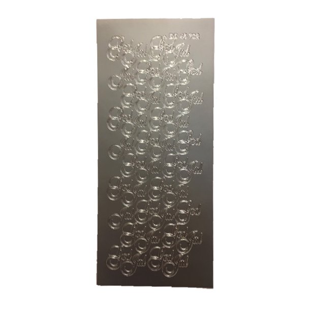 Stickers Peel Of God Jul Slv - DD45702