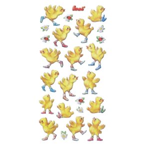 Stickers SOFTY Sjove Kyllinger