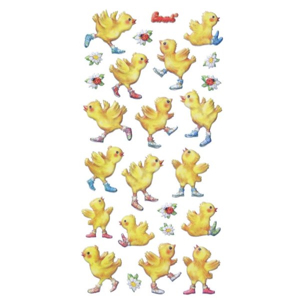 Stickers SOFTY Sjove Kyllinger