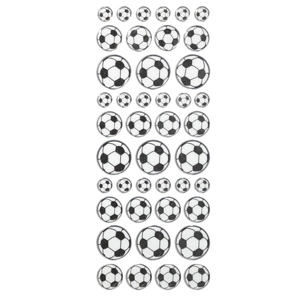 Stickers GLOSSY Fodbold