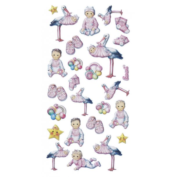 Stickers SOFTY Baby Pige