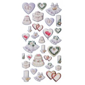 Stickers SOFTY Bryllup