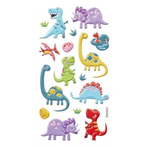 Stickers SOFTY Dinosaurs