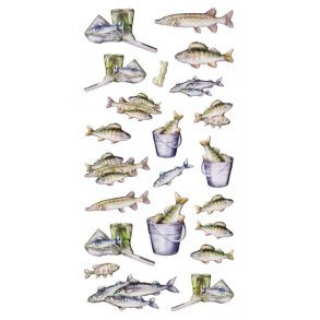 Stickers SOFTY Fisk
