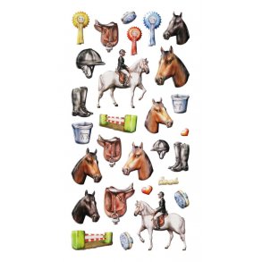 Stickers SOFTY Heste