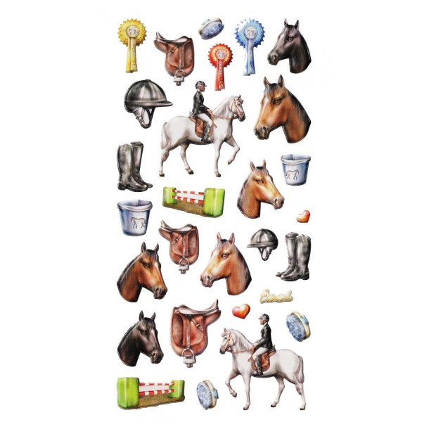 Stickers SOFTY Heste