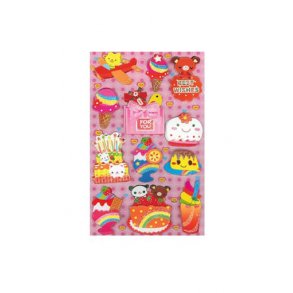 Stickers 3D Handmade is og kage