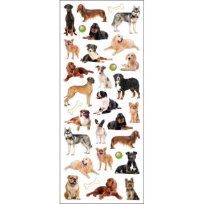 Stickers Holografisk Hunde