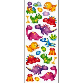 Stickers Holografisk Dinosaurs