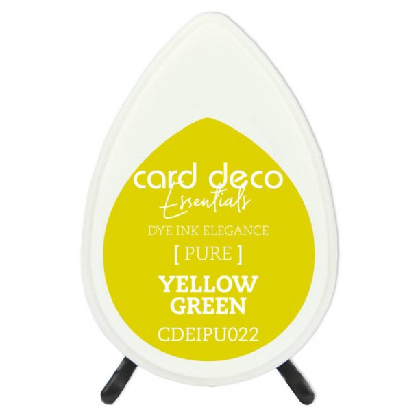 Card Deco Dye Ink Yellow Green CDEIPU022