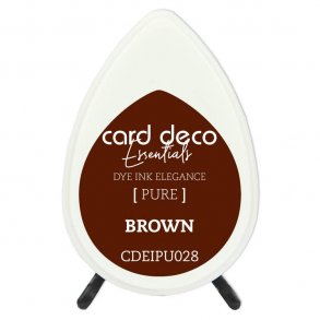 Card Deco Dye Ink Brown CDEIPU028