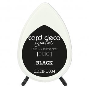 Card Deco Dye Ink Black CDEIPU034