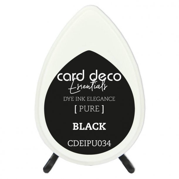 Card Deco Dye Ink Black CDEIPU034