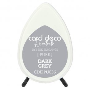 Card Deco Dye Ink Dark Grey CDEIPU036