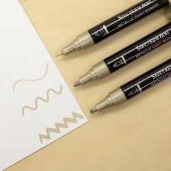 Spectrum Noir Metallic Paint Markers Liquid Champagne