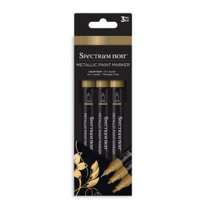 Spectrum Noir Metallic Paint Markers Liquid Gold