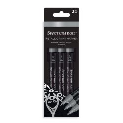 Spectrum Noir Metallic Paint Markers Quicksilver 