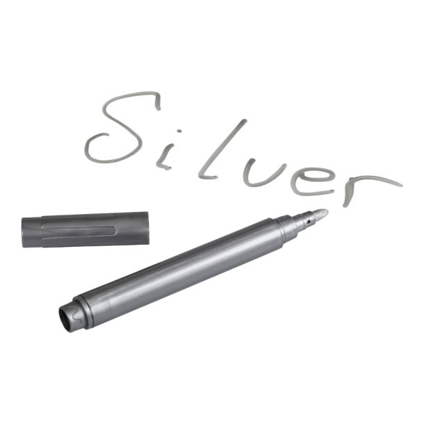 Marker Metallic Slv Pen - 2 stk