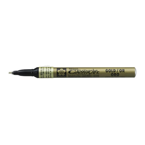 Sakura Pen-touch Calligrapher Kalligrafi 1.8mm Fine Guld