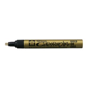 Sakura Pen-touch Calligrapher Kalligrafi 5mm Medium Guld