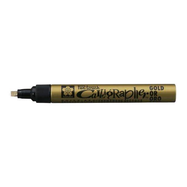 Sakura Pen-touch Calligrapher Kalligrafi 5mm Medium Guld