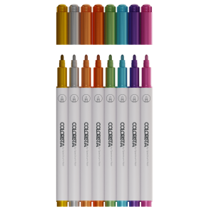 Colorista Metallic Marker Essential Metallics 8 Stk