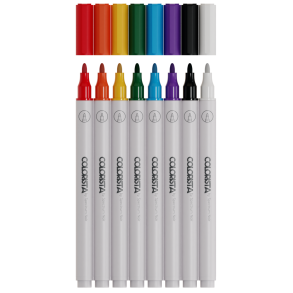 Colorista Paint Marker Bold Basics 8 Stk- Akryl Tusch