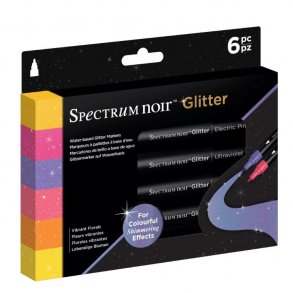 Spectrum Noir Glitter Marker Vibrant Florals 6 Stk