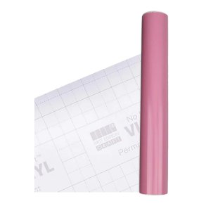 Vinyl Permanent Gloss / Hjglans Light Pink / Rosa 33 x 91.4 cm