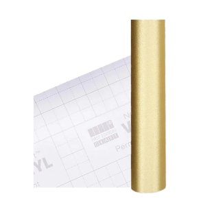 Vinyl Permanent Shimmer / Glimmer Guld 33 x 91.4 cm