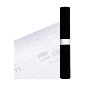 Vinyl Permanent Gloss / Hjglans Sort 33 x 91.4 cm